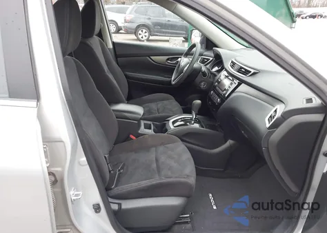 2015 Nissan Rogue S из США, поврежденный, VIN KNMAT2MT1FP556569